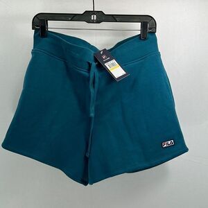 Fila Diara High Rise Short - Blue Coral - Sz Large - NWT